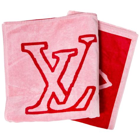 louis vuitton towel pink|Louis Vuitton towels for sale.